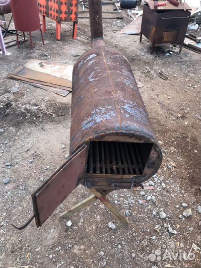 Печь для бани казана буржуйка бубафоня