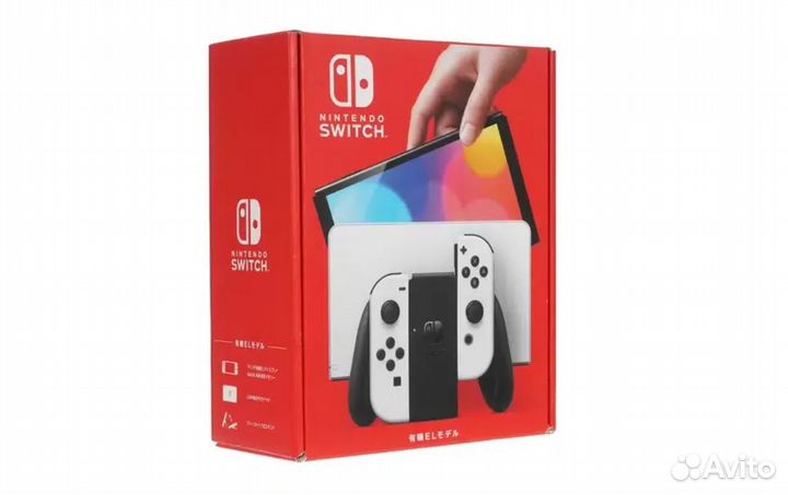 Nintendo Switch Oled White, 64 gb белый