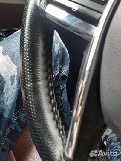 Оплетка на руль со шнуровкой