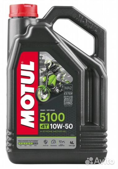 Motul 5100 10W-50 4T, 4л