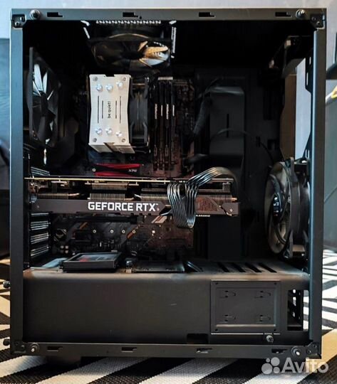 Игровой системный блок RTX 3070, 48 гб RAM