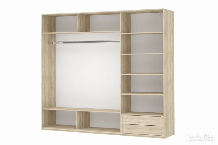 Шкаф купе с зеркалом