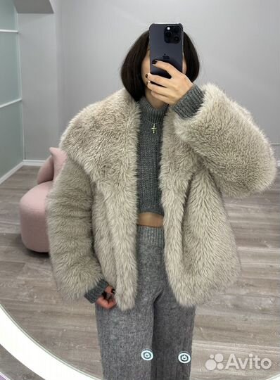 Шуба zara оригинал