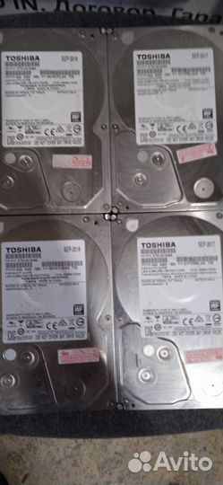Toshiba 3Tb, 8 шт