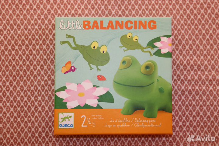 Игра Лягушачий балансир Djeco игра 2 в1
