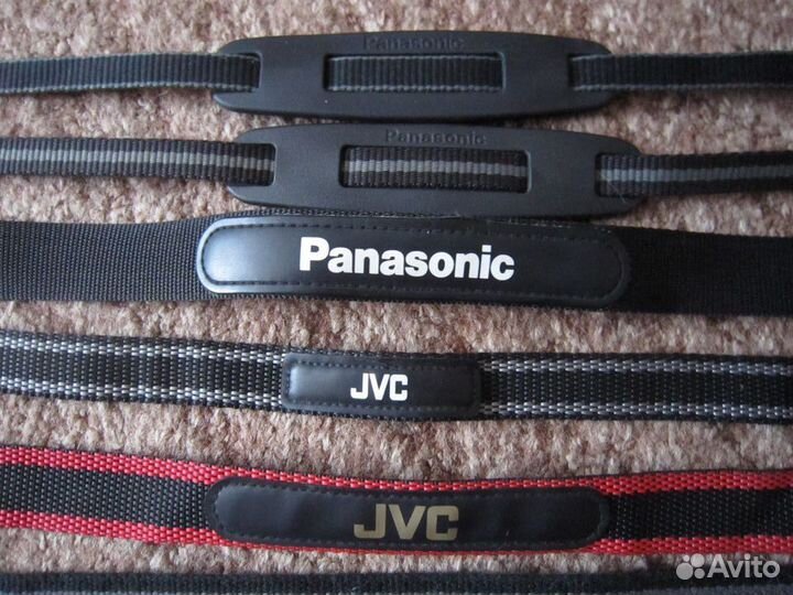 Плечевые и кистевые ремни для Sony, Раnаsoniс, JVC