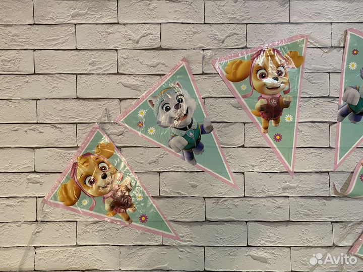 Декор для дня рождения - Щенячий патруль