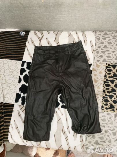 Штаны кожаные