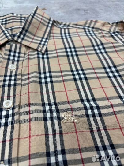 Рубашка Burberry Shirt Nova Check Plated