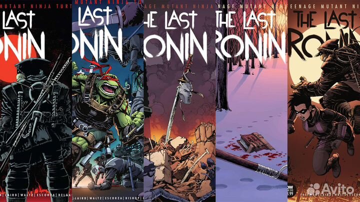 Tmnt Черепашки ниндзя комикс The Last Ronin