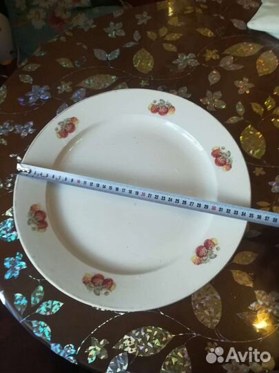 Фарфоровые большие блюда