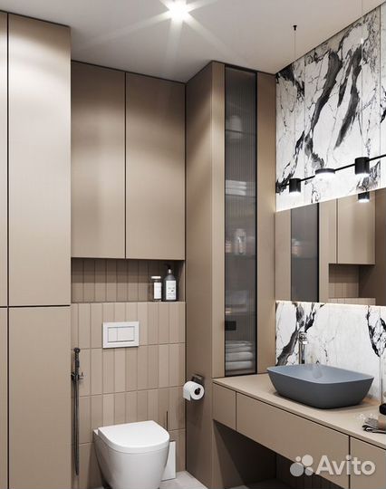 Мебель для ванной под заказ