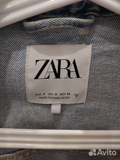 Джинсовая куртка zara