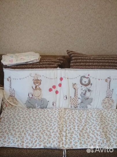 Бортики в детскую кроватку