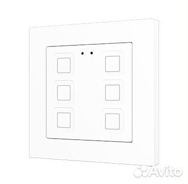 Zennio zvit55X6 Выключатель сенсорный KNX Tecla 55