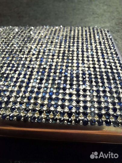 Серебряный портсигар