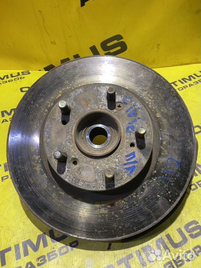 Передний левый поворотный кулак Honda Civic 4D