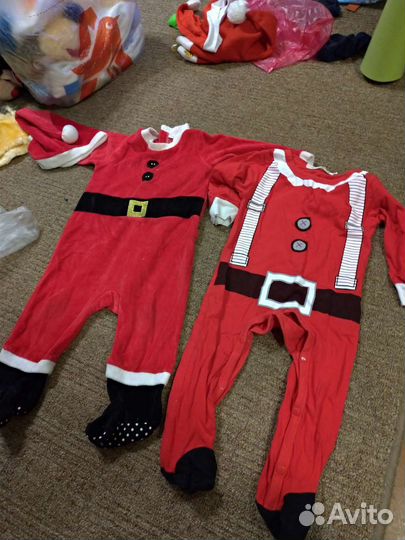 Новогодний Костюм Санта Клаус для малыша