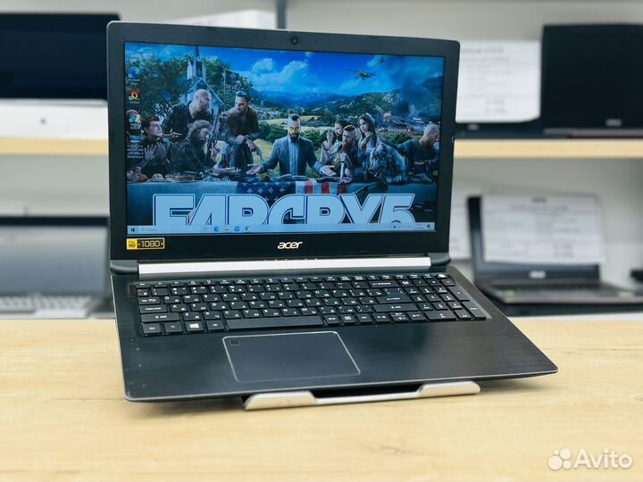 Игровой ноутбук Core i5-7300HQ+ GTX 1050