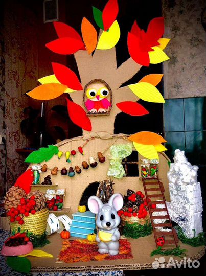 Поделки в школу и садик, декор ручной работы