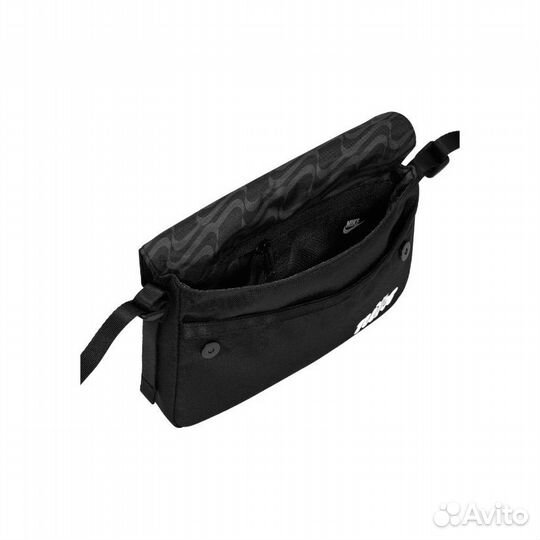 Сумка nike унисекс через плечо, черная