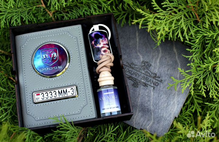 Обложка для автодокументов с логотипом