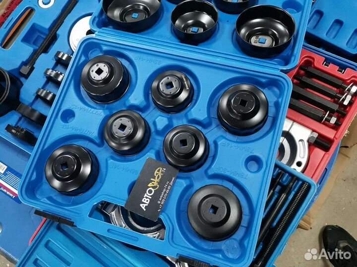 Набор съемников масляного фильтра 14 пр