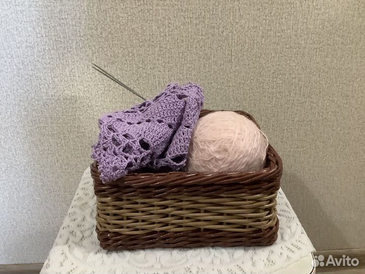 Плетеные изделия из бумажной лозы