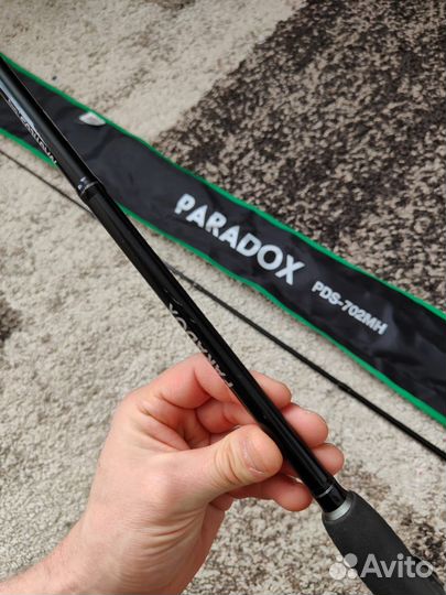 Спиннинг для твичинга paradox pds-702mh