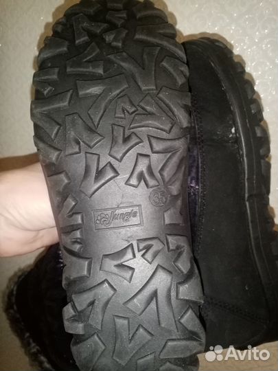 Сапоги зимние 35 для девочки