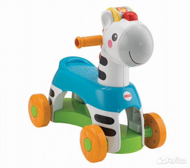 Музыкальная каталка Зебра Fisher price