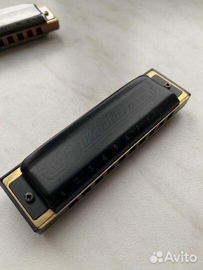 Губная гармошка hohner pro harp D