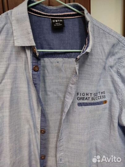 Рубашка для мальчика р. 158