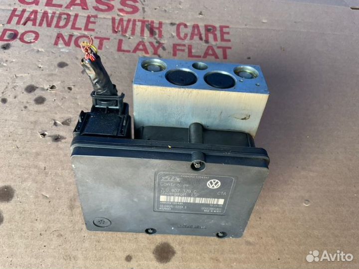 Блок abs Volkswagen Touareg 7L 4.2L dohc smpi