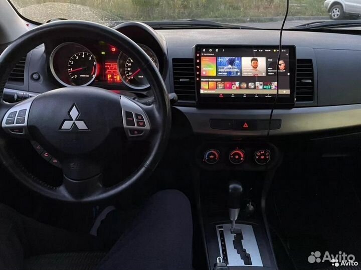 Магнитола Mitsubishi Lancer X 10 8 ядер Qled SIM