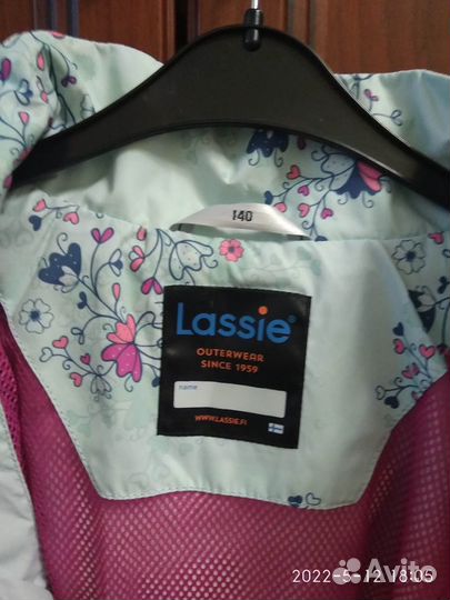 Ветровка Лэсси для девочки140
