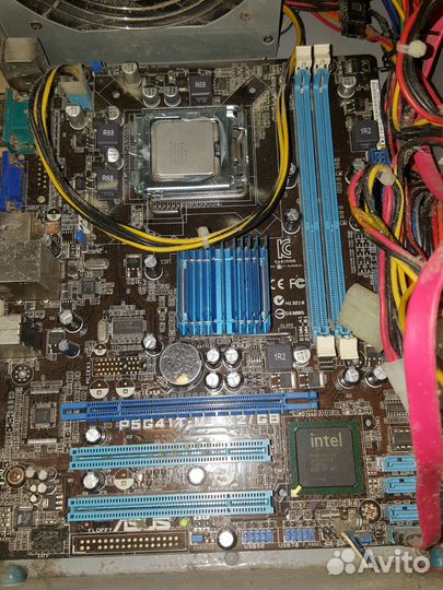 S 775 GA P41 и 4 гб, ssd 120 гб / Asus на DDR3 пам