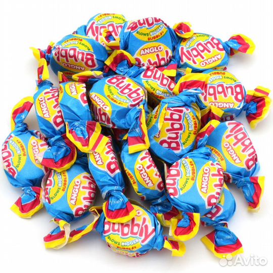 Жевательная резинка Anglo Bubbly Gum поштучно