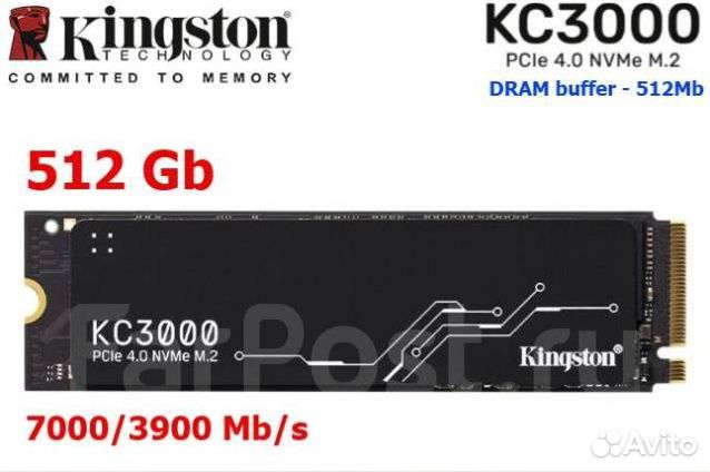 SSD 500Гб M.2 SATA новые на гарантии
