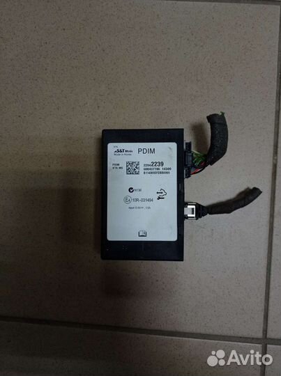 Блок электронный Opel Astra J GTC