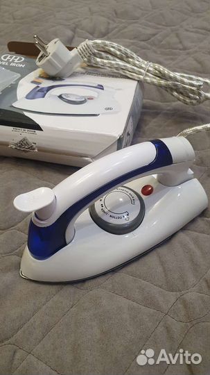 Утюг дорожный с отпаривателем складной travel