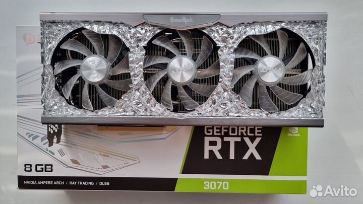 Видеокарта Palit GeForce RTX 3070 GameRock 8Gb