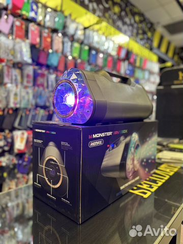 Мощная колонка Monster SuperStar Ravebox