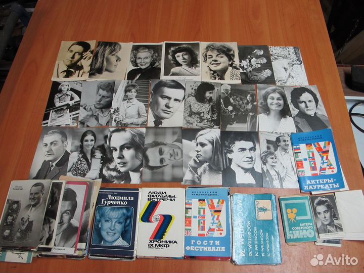 Открытки СССР, гдр, фото актёров кино.60-70-е