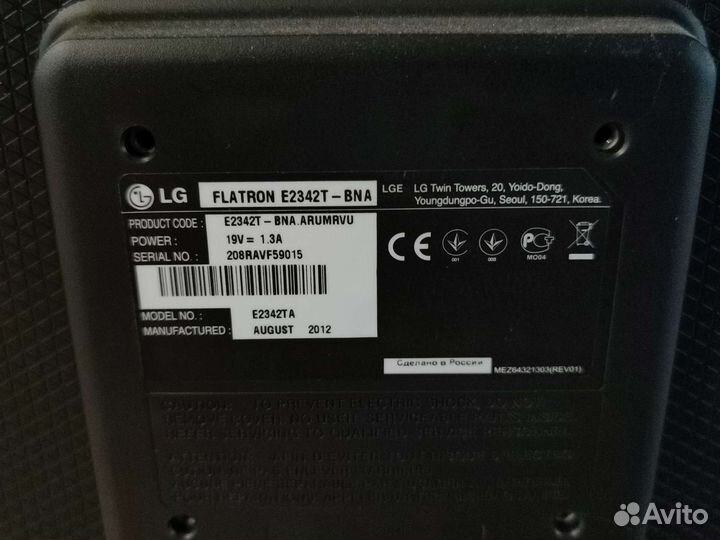 Монитор LG 24