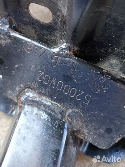 Усилитель бампера передний Peugeot 3008 С2A GT 2.0