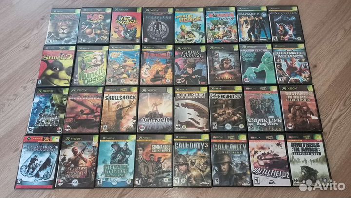 Не лиц. Игры Xbox Original и Xbox 360