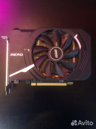 Видеокарта MSI GeForce RTX 2060 aero ITX