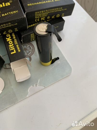 Аккумулятор (4 шт) 18650 liitokala 31S 3100 mAh