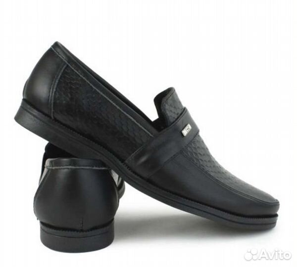 Туфли кожаные